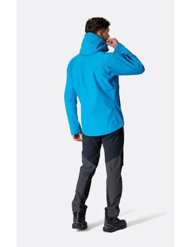 Ανδρικό Αδιάβροχο Jacket Rab Downpour Maya Blue