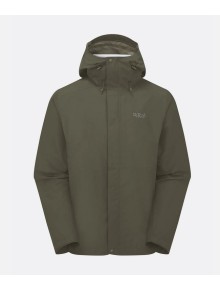 Ανδρικό Αδιάβροχο Jacket Rab Downpour Army