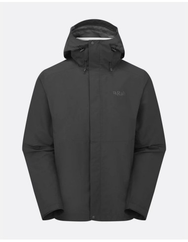 Ανδρικό Αδιάβροχο Jacket Rab Downpour Black