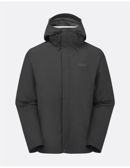 Ανδρικό Αδιάβροχο Jacket Rab Downpour Black