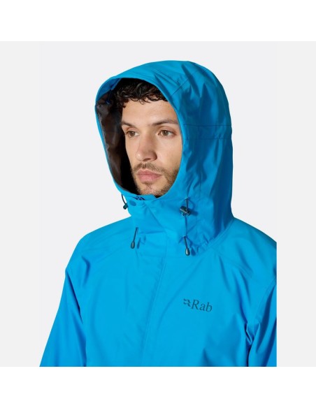 Ανδρικό Αδιάβροχο Jacket Rab Downpour Black