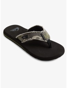 Ανδρικό Flip-Flop Quicksilver Monkey Abyss Green-Brown-Black
