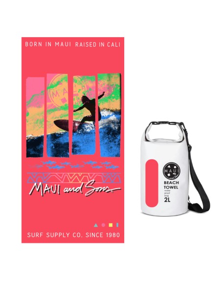 Πετσέτα Θαλάσσης Maui Microfiber 90X180cm