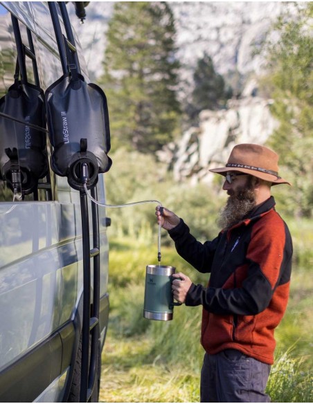 Φίλτρο νερού Lifestraw Peak Series Gravity Filter System - 8L - Dark Mountain Gray