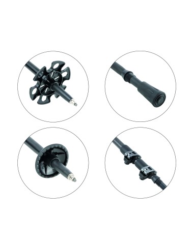 Μπατόν Escape Trekking Pole Set Endura Carbon