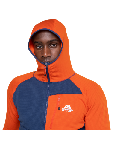 Ανδρικό Fleece Mountain Equipment Eclipse Hooded Jacket Medieval-Cardinal