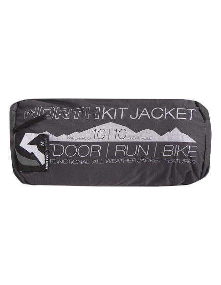Αδιάβροχο Jacket North Finder 2L Northkit Grey