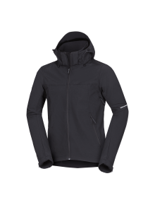 Men's travel softshell softshell jacket 3L Antoni Black