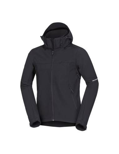 Men's travel softshell softshell jacket 3L Antoni Black