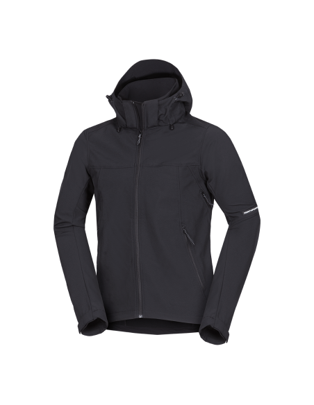 Men's travel softshell softshell jacket 3L Antoni Black