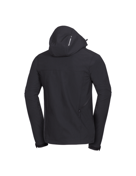 Men's travel softshell softshell jacket 3L Antoni Black