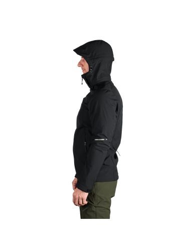 Men's travel softshell softshell jacket 3L Antoni Black