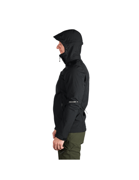 Men's travel softshell softshell jacket 3L Antoni Black
