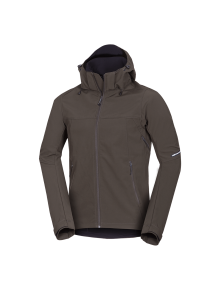 Men's travel softshell softshell jacket 3L Antoni Dark Green