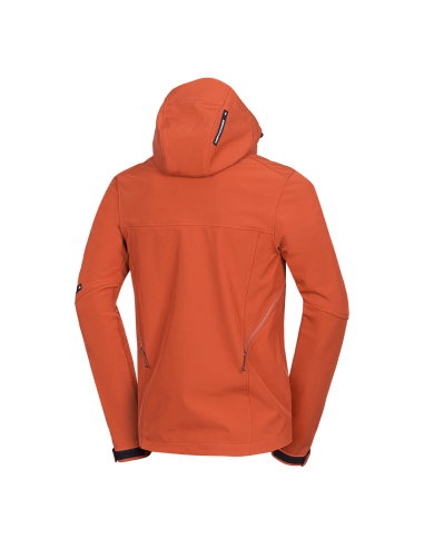 Men's travel softshell softshell jacket 3L Antoni Brick