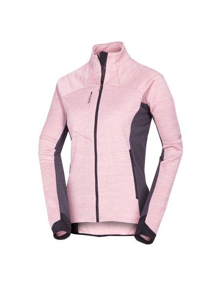 Γυναικείο active comfortable melange sweater Jaclyn Rose Black