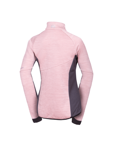 Γυναικείο active comfortable melange sweater Jaclyn Rose Black