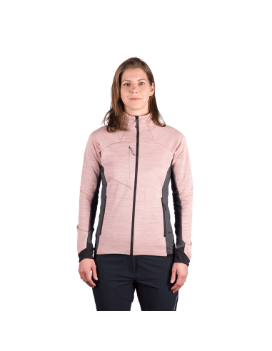 Γυναικείο active comfortable melange sweater Jaclyn Rose Black