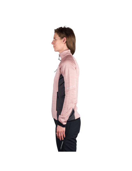 Γυναικείο active comfortable melange sweater Jaclyn Rose Black