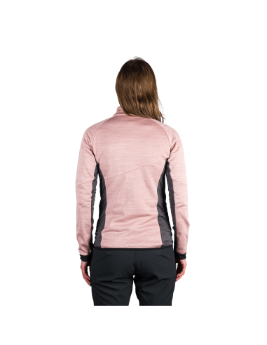 Γυναικείο active comfortable melange sweater Jaclyn Rose Black
