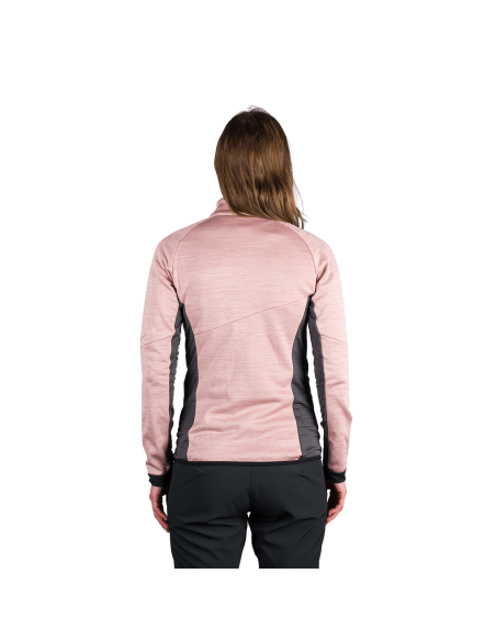 Γυναικείο active comfortable melange sweater Jaclyn Rose Black