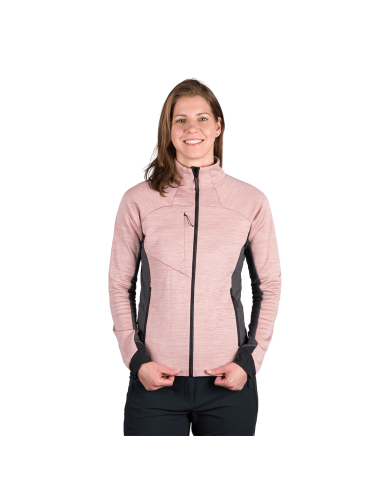 Γυναικείο active comfortable melange sweater Jaclyn Rose Black