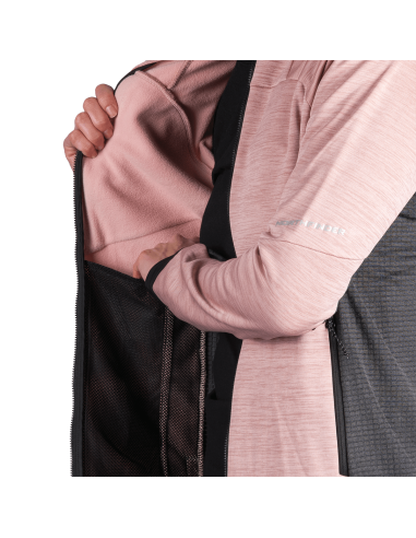 Γυναικείο active comfortable melange sweater Jaclyn Rose Black