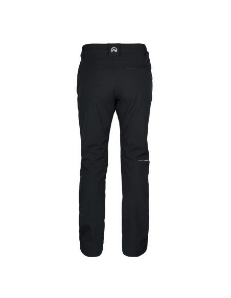 Men's trekking softshell pants outdoor 3L Blazej Black