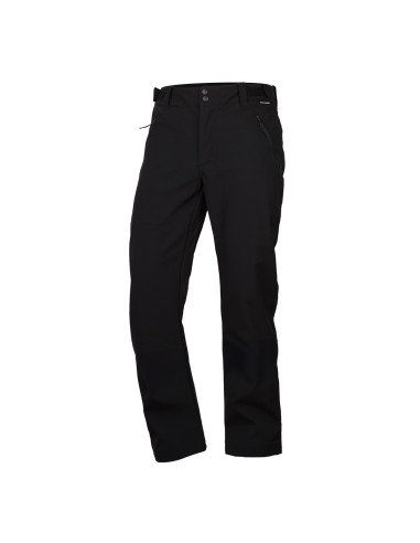 Men's Travel softshell pants 3L Lew Black