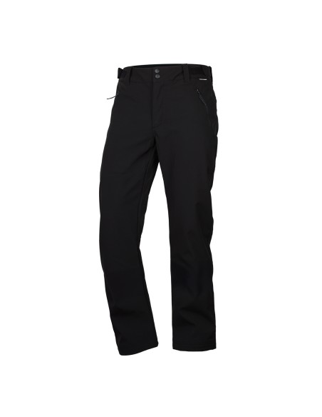 Men's Travel softshell pants 3L Lew Black