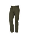 Men's Travel softshell pants 3L Lew Dark Green