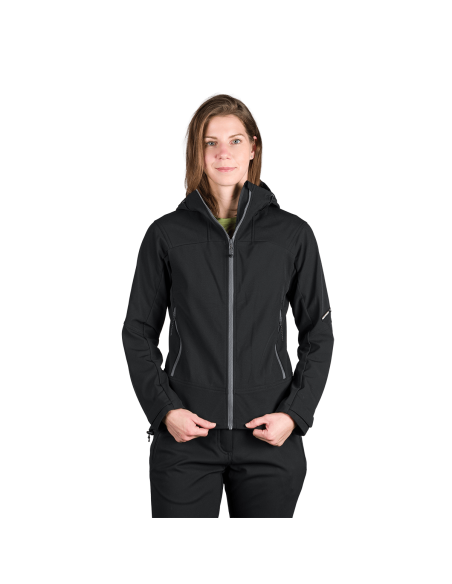 Γυναικείο travel softshell jacket 3L North Finder Tiffani Black