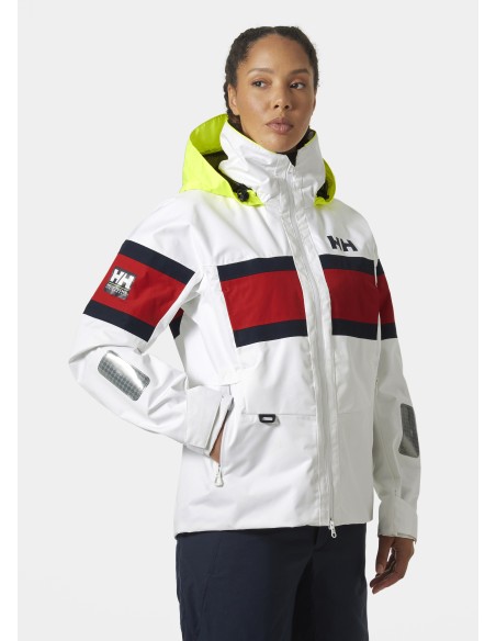 Γυναικεία Νιτσεράδα Helly Hansen Salt Original Sailing Jacket White