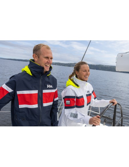 Γυναικεία Νιτσεράδα Helly Hansen Salt Original Sailing Jacket White