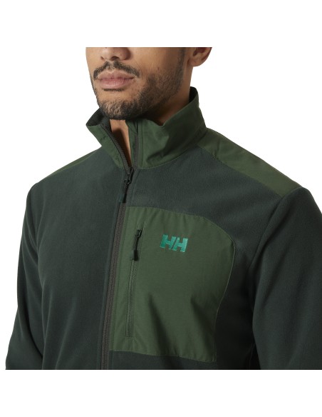 Ανδρικό Fleece Helly Hansen Daybreaker Block Microfleece Jacket Dark Jungle