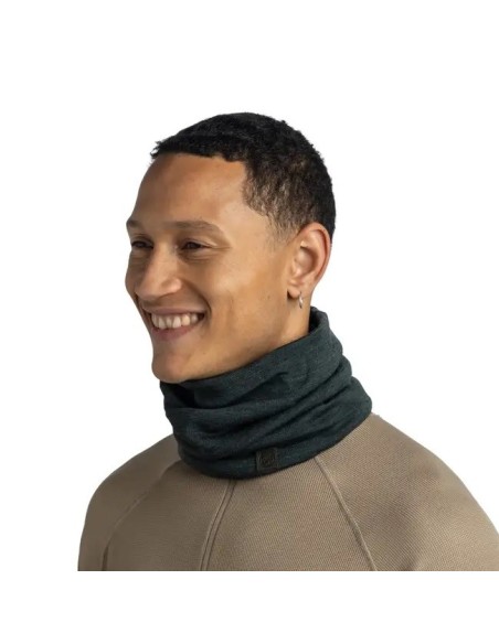 Buff® Merino Heavyweight Neckwarmer - Solid Forest - 113018.809.10.00
