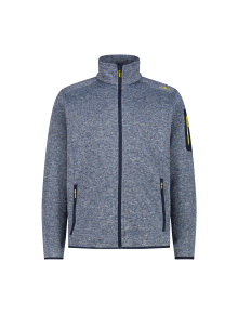 Ανδρικό knit-tech fleece Jacket CMP B. blue - Blustone