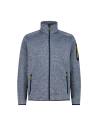 Ανδρικό knit-tech fleece Jacket CMP B. blue - Blustone