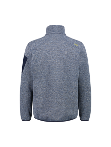 Ανδρικό knit-tech fleece Jacket CMP B. blue - Blustone 2