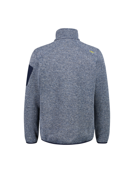 Ανδρικό knit-tech fleece Jacket CMP B. blue - Blustone