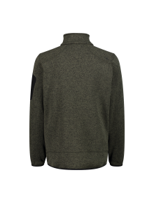 Ανδρικό knit-tech fleece Jacket CMP Olive - Nero 2
