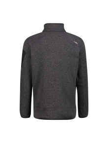 Ανδρικό knit-tech fleece Jacket CMP Nero - Glacier 2