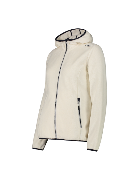 Γυναικείο HighLoft hooded fleece CMP B.CO Gesso - B. Blue