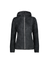 Γυναικείο HighLoft hooded fleece CMP Nero - Graffite