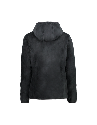 Γυναικείο HighLoft hooded fleece CMP Nero - Graffite