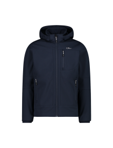 Ανδρικό SoftShell Jacket CMP Zip Hood B. Blue - Ice