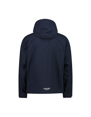 Ανδρικό SoftShell Jacket CMP Zip Hood B. Blue - Ice