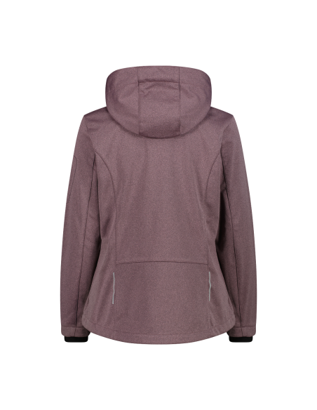 Γυναικείο Softshell Jacket CMP With Detachable Hood Pink Mel