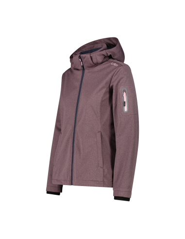 Γυναικείο Softshell Jacket CMP With Detachable Hood Pink Mel