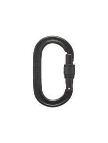 Καραμπίνερ Black Diamond Oval Keylock Screwgate Black